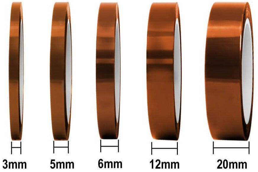 Cinta adhesiva de alta temperatura de 10 mm * 33 m