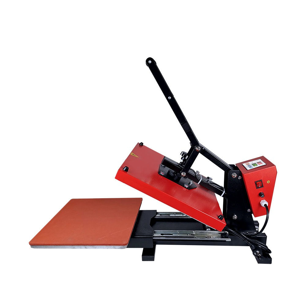 Prensa térmica plana 40*60 bandeja deslizable