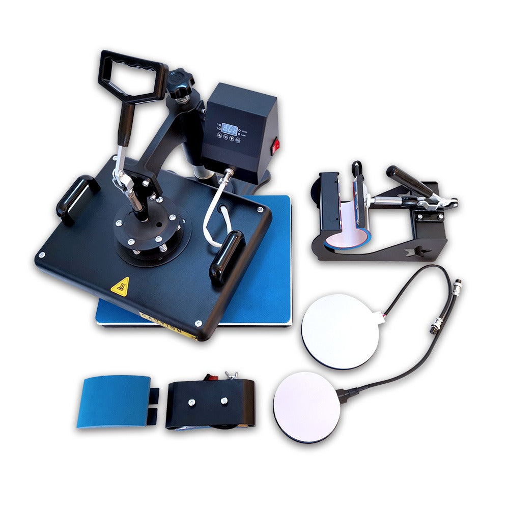 Máquina de estampado térmica multi funcional 5 en 1