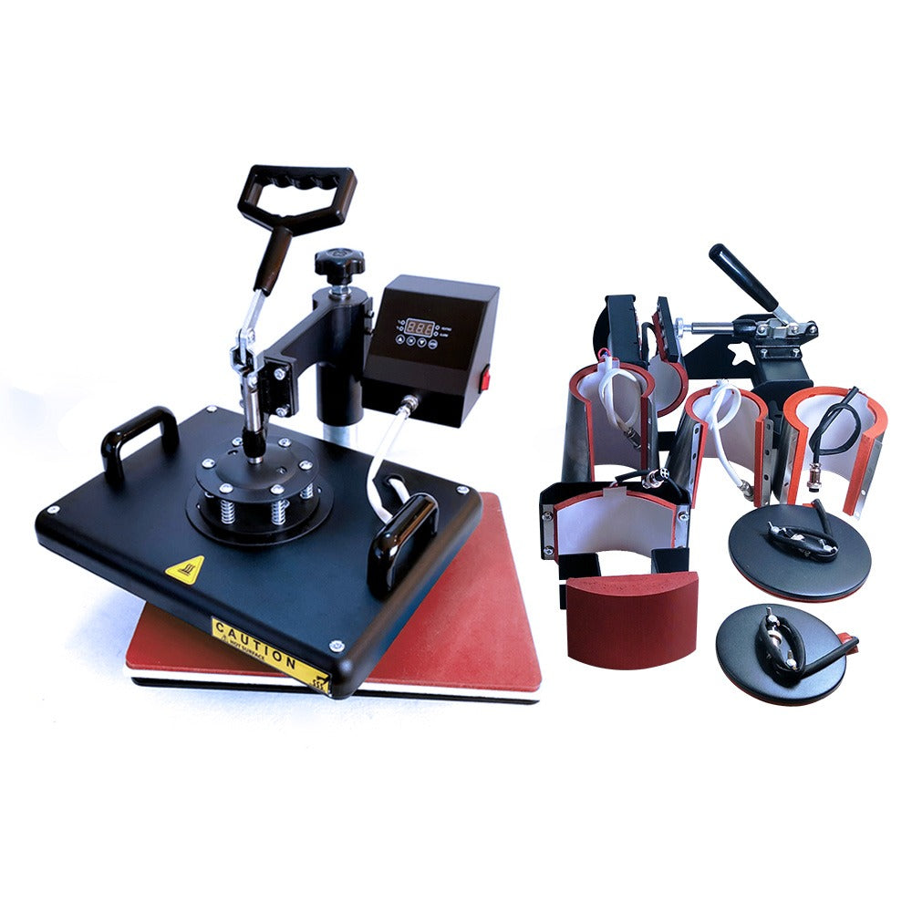 Máquina de estampado térmica multi funcional 8 en 1